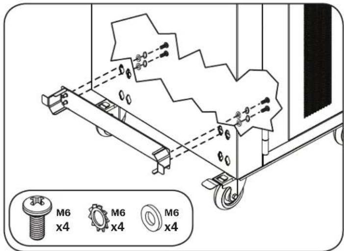 Tripp Lite CSHANDLEKIT - Installation de la gestion des cordons - 1