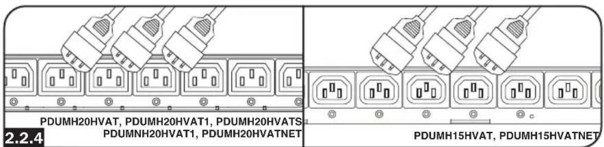 Tripp Lite PDUMNH20HVAT1 - Connect Equipment to PDU: - 1