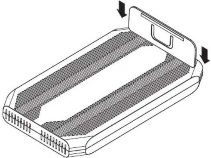 Tripp Lite U280010STCEE - Staffe di stoccaggio rimovibili - 1