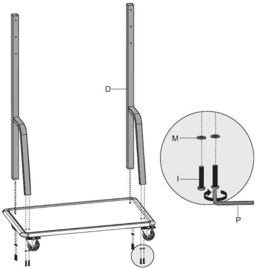 Tripp Lite DMCS60105XXDD - Сборка опорных стоек - 1
