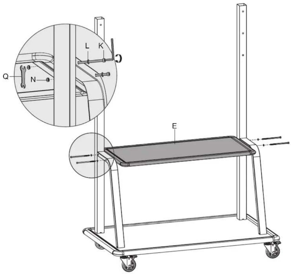 Tripp Lite DMCS60105XXDD - Ensamble de la Base a las Columnas - 1