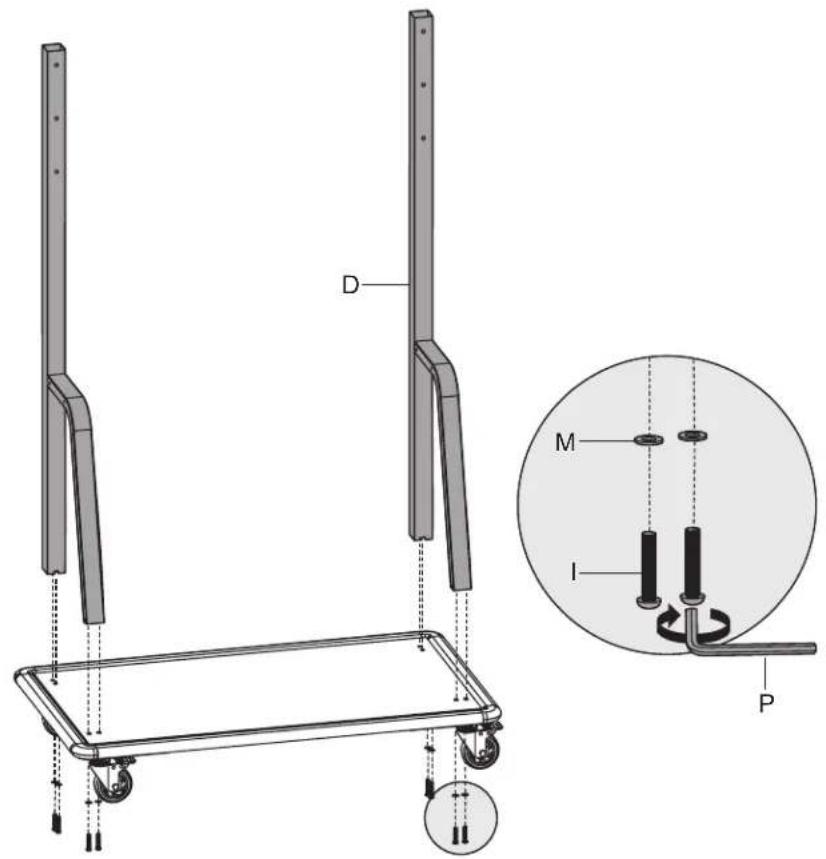 Tripp Lite DMCS60105XXDD - Assembling the Columns - 1