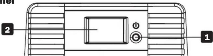 Tripp Lite OMNIVSX1000D - Front Panel - 1