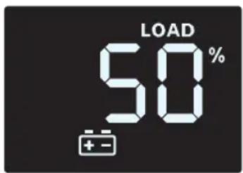 Tripp Lite OMNIVSX1000D - Battery Power Mode LCD Data - 3