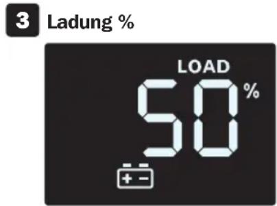 Tripp Lite OMNIVSX1000D - Batteriestrom-Modus LCD Daten - 3