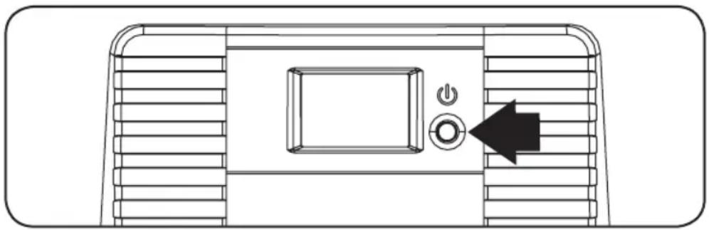 Tripp Lite OMNIVSX1000D - ШАГ 3. Включите ИБП. - 1