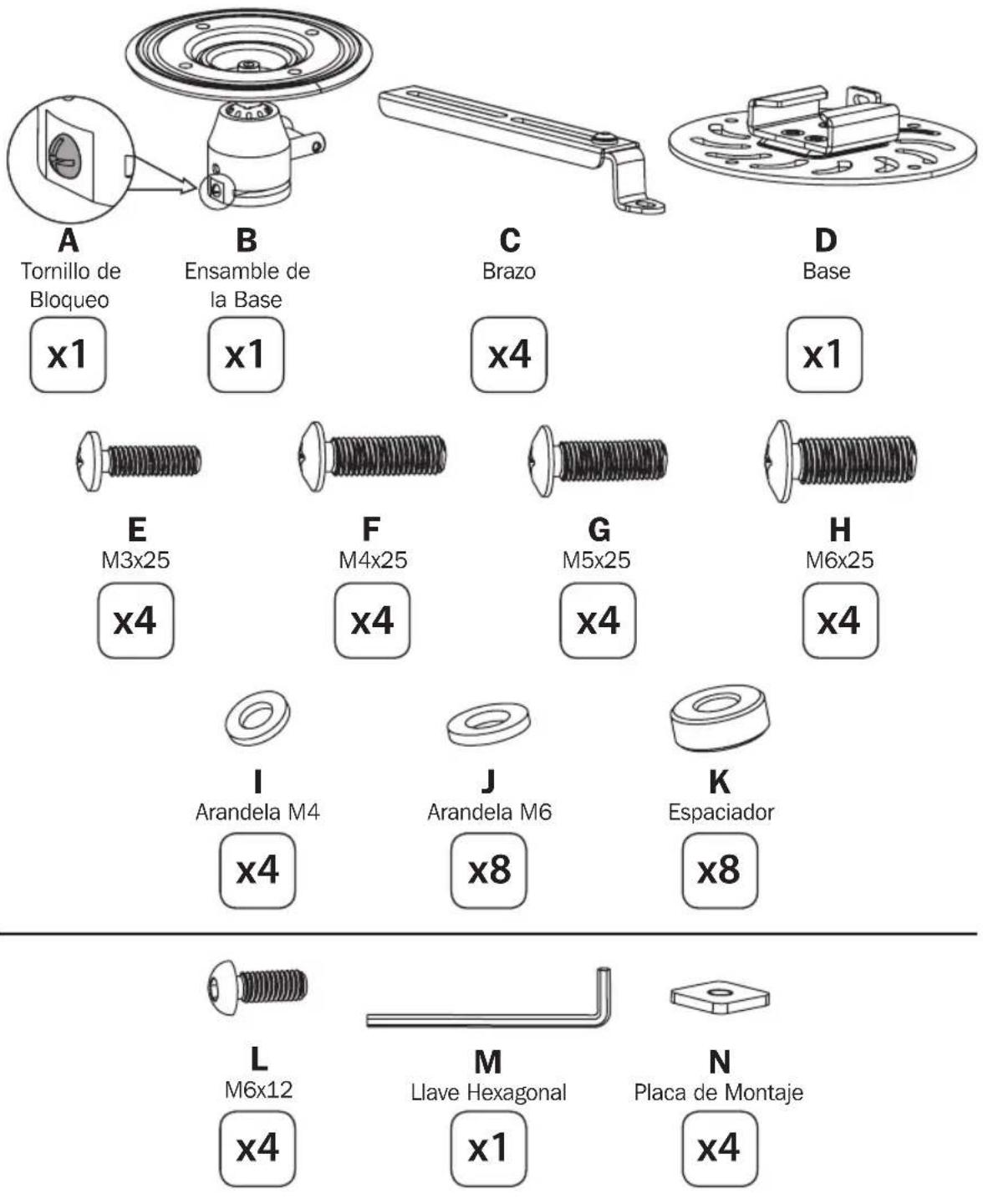 Tripp Lite DUNVPJT - Lista de Partes - 1