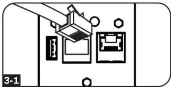 Tripp Lite PDUMNV20HV2LX - Brancher la carte de gestion web au - 1