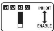 Tripp Lite APSX1250 - Tipo de Batería Posición del Interruptor - 1