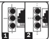 Tripp Lite APSX1250 - Función del LED con el Interruptor en la Posición "AUTO/REMOTE" o "Charge Only" - 2