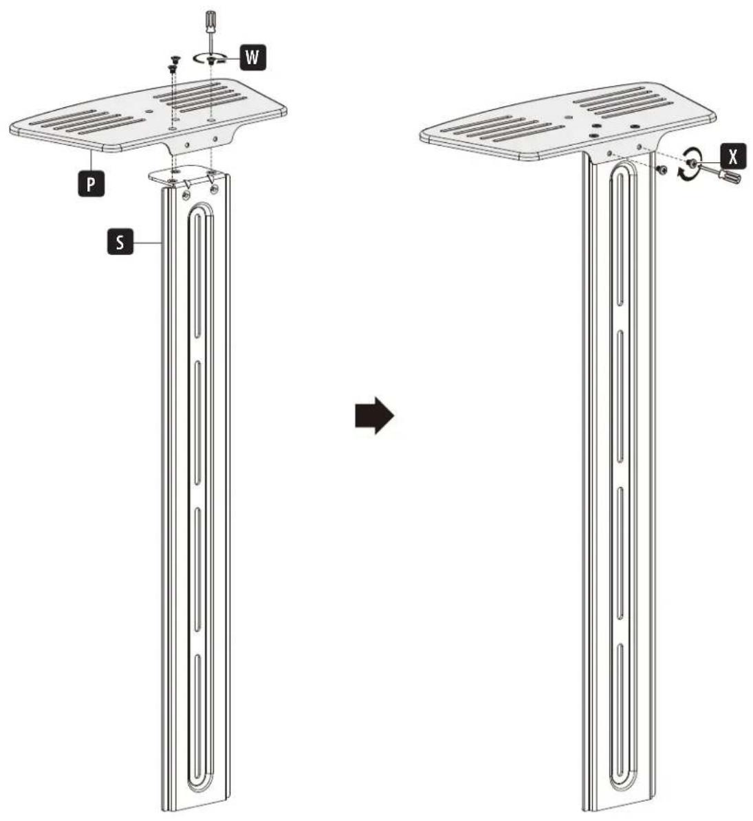 Tripp Lite DMCS60100XXCK - Порядок сборки - 1