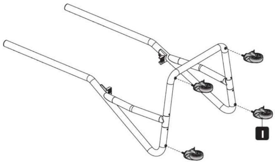 Tripp Lite DMCS60105HDS - Zur Verwendung als mobiler Wagen - 1