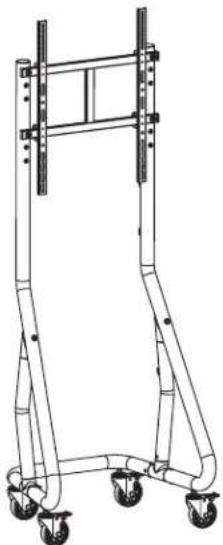 Tripp Lite DMCSP4560HDS - Heavy-Duty Streamline Portrait Mobile Cart - 1