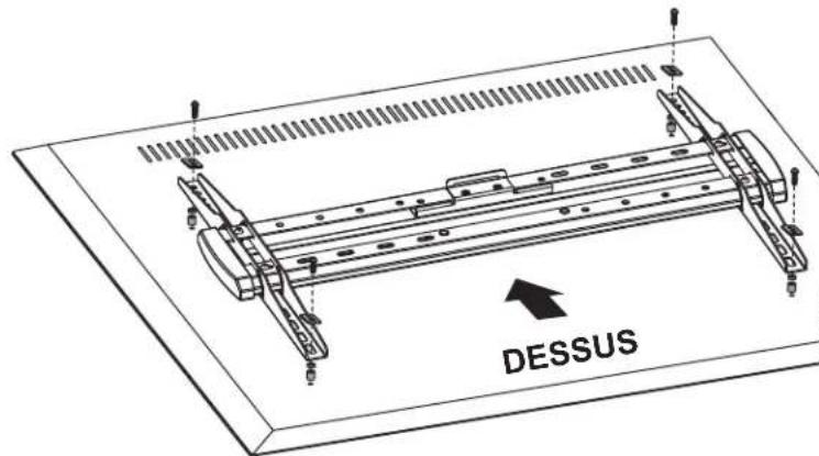 Tripp Lite DMCS3770AMUL - Fixer le support de téléviseur à un écran à dos incurve - 3