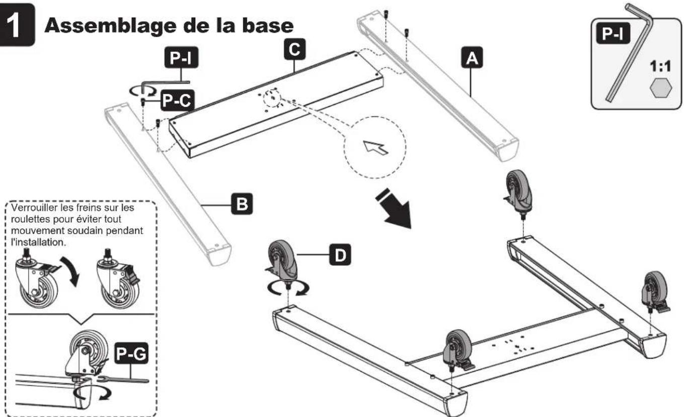 Tripp Lite DMCS3770AMUL - Assemblage de la base - 1