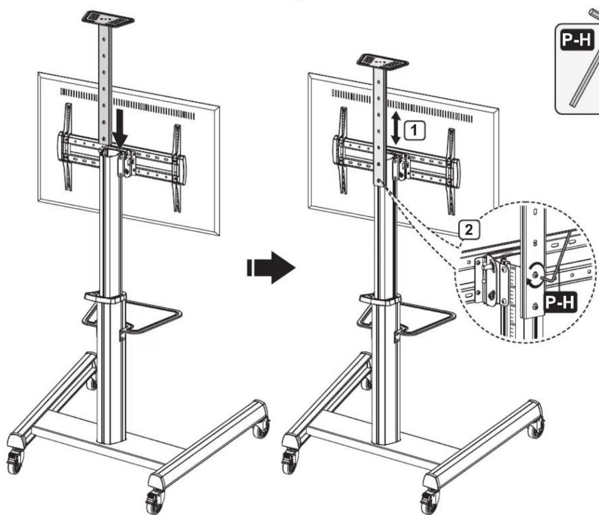 Tripp Lite DMCS3770AMUL - Montieren des Kameraregals - 4