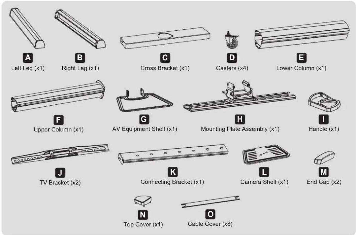 Tripp Lite DMCS3770AMUL - Component Checklist - 1