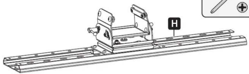 Tripp Lite DMCS3770AMUL - Fije el Conector a la Columna - 3