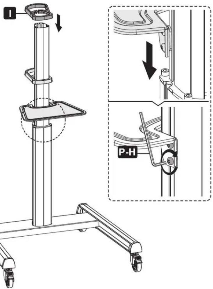 Tripp Lite DMCS3770AMUL - Assembler l'étagère pour équipement audiovisuel - 4