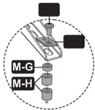 Tripp Lite DMCS3770AMUL - Coloque el Soporte de TV a una Pantalla con la Parte Posterior Curva - 8