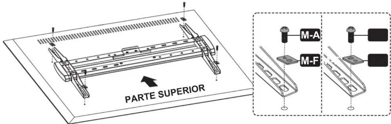 Tripp Lite DMCS3770AMUL - Coloque el Soporte de TV a una Pantalla con la Parte Posteriori Plana - 3