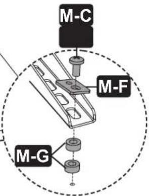 Tripp Lite DMCS3770AMUL - Fixer le support de téléviseur à un écran à dos incurve - 4