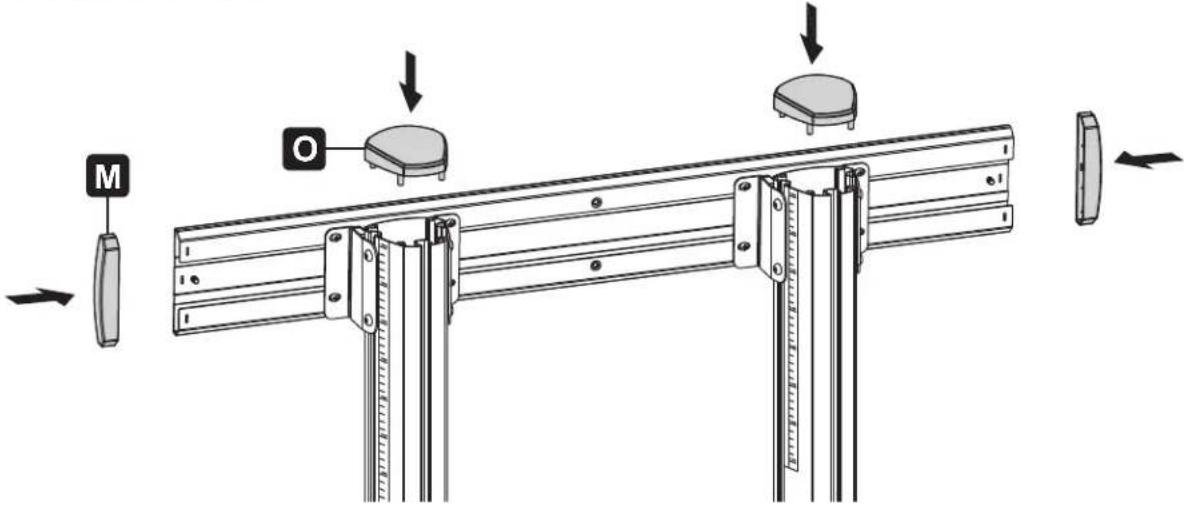 Tripp Lite DMCS70120AMUL - Assembler les couvercles supérieurs et les capuchons d'extrémité - 1
