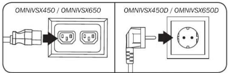 Tripp Lite OMNIVSX650D - STEP 2: Plug your equipment into the UPS. - 1