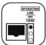 Tripp Lite APSX3024SW - Зеленый световой индикатор LINE: Если - 1
