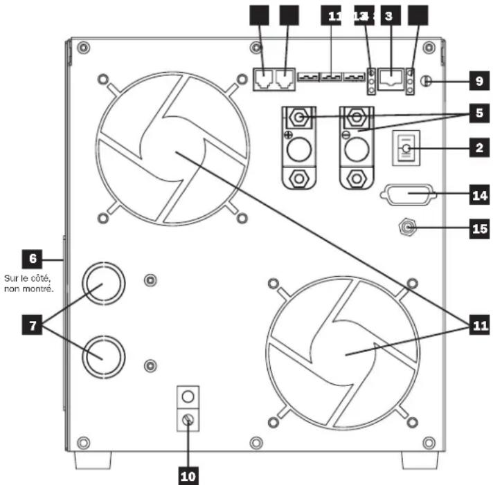 Tripp Lite APSX3024SW - Identification des caractéristiques - 1