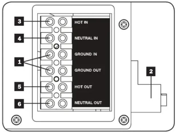 Tripp Lite APSX3024SW - AC Output - 1