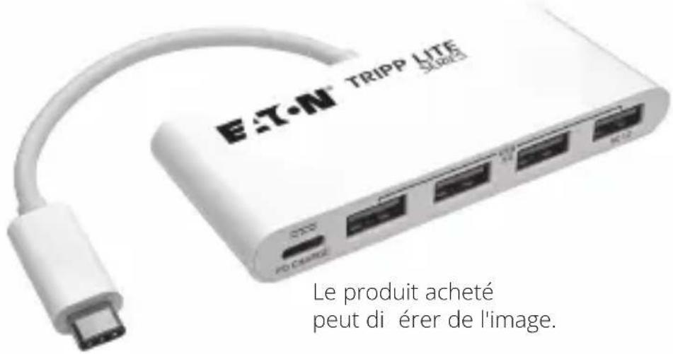 Tripp Lite U4600044ABC - Hub USB 3.2 gén. 1 usb-c vers usb-a avec chargeur - 1