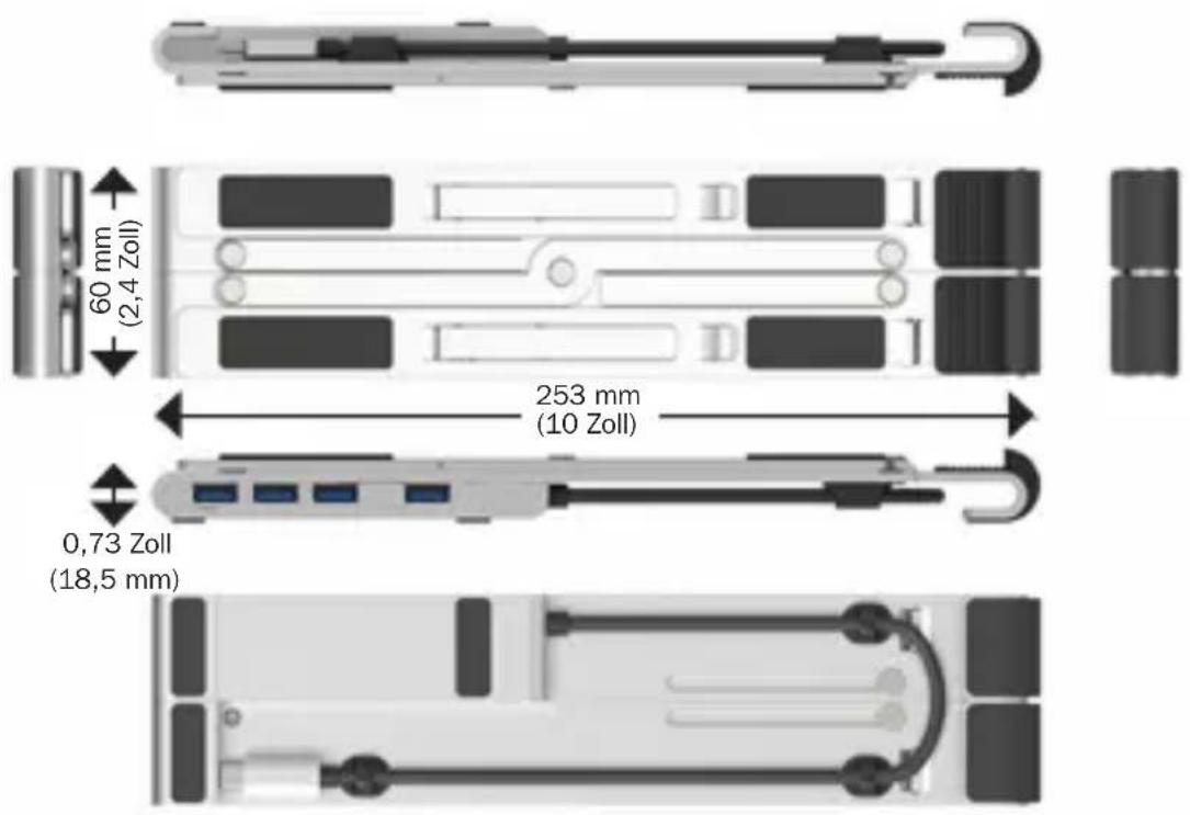 Tripp Lite U460ST44AC - Produktdiagramm - 1