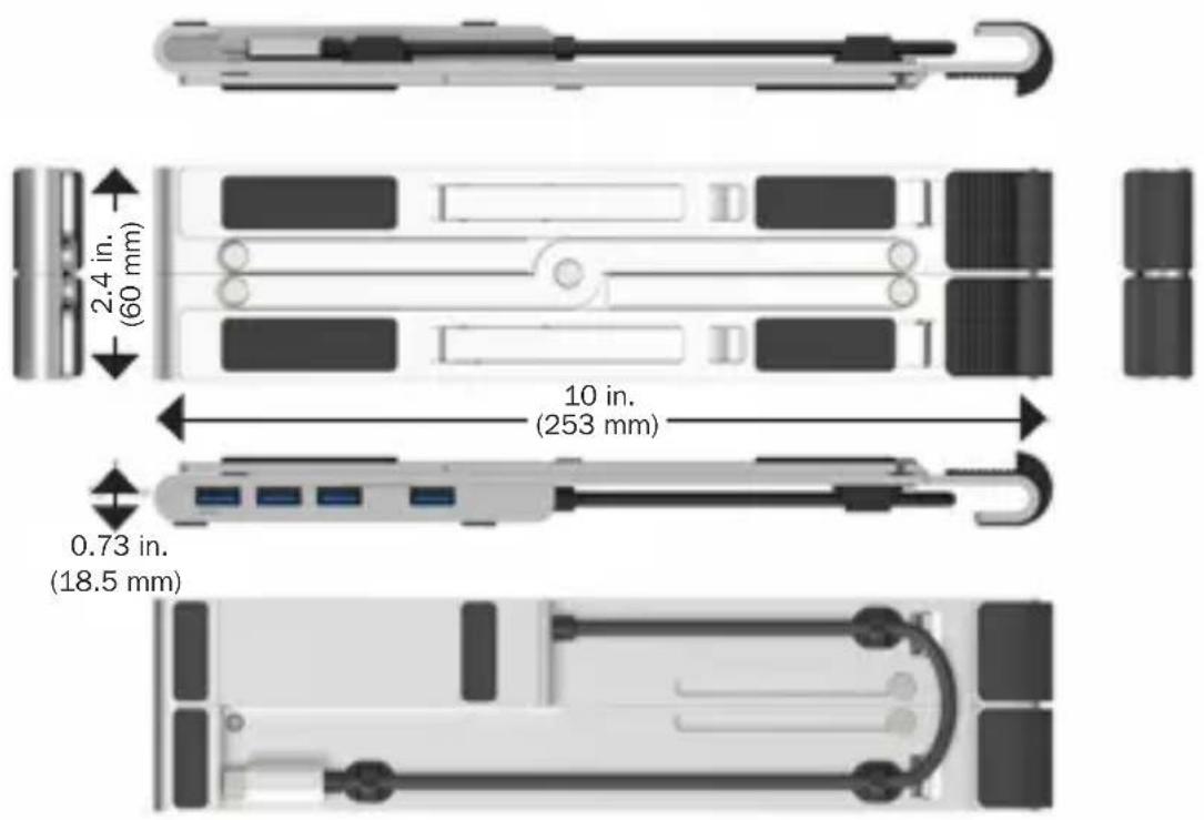 Tripp Lite U460ST44AC - Product Diagram - 1