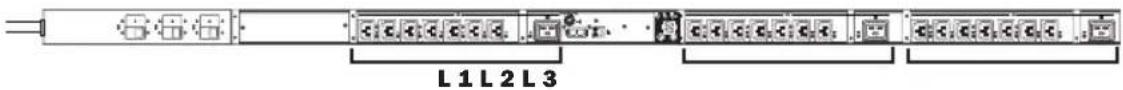 Tripp Lite PDU3XVN10G16 - Receptacle Current/IP Show Button (Model PDU3VSR &amp; PDU3XVSR Only): - 2
