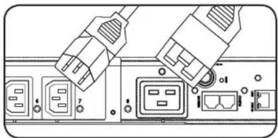 Tripp Lite PDU3XVN10G16 - Connecting the PDU - 2