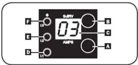 Tripp Lite PDU3XVN10G16 - Phase Current/Flip Display Button: - 1