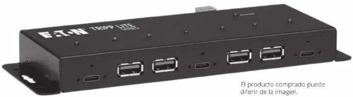 Tripp Lite U4604A3CIND - Hub USB 3.2 Gen 2 de Grado Industrial de 7 Puertos - 1
