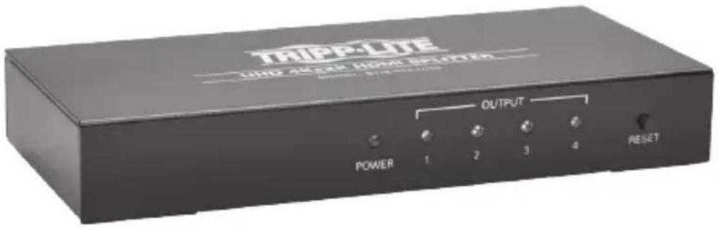 Tripp Lite B118002UHDINT - 4K-HDMI-Splitter - 1