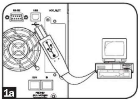 Tripp Lite SMX1500SLT - Ports de communication de série USB et rs-232 (tous les modèles) - 1