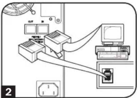 Tripp Lite SMX1500SLT - Telefono/gatos de connexion de red - 2