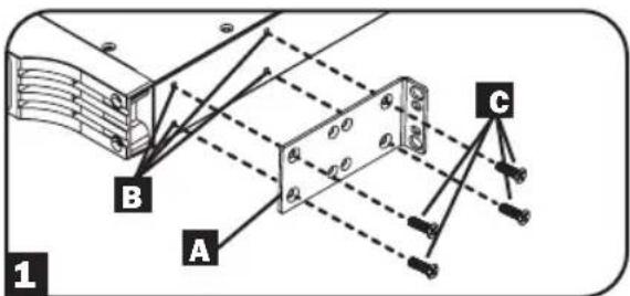 Tripp Lite SMX500RT1U - Instalación en Rack de 2 Postes (Telecomunicaciones) - 1