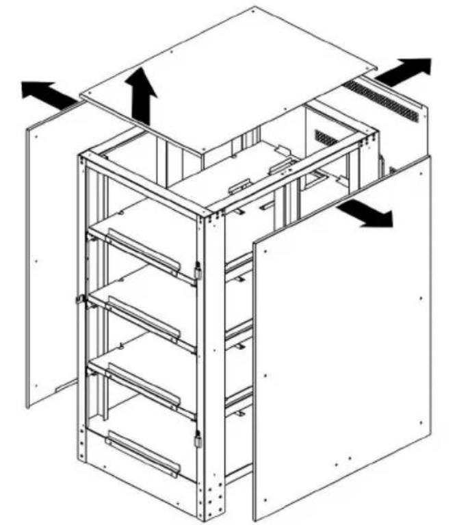 Tripp Lite BP480V100 - Installation des batteries - 2