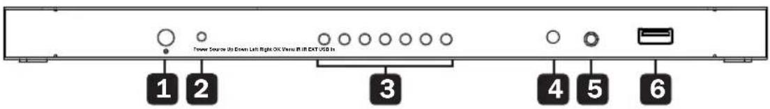 Tripp Lite B3107014K - Vorderplatte: - 1