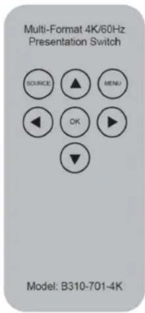 Tripp Lite B3107014K - ИК-блок дистанционного управления и кнопки ручного управления на передней панели - 1