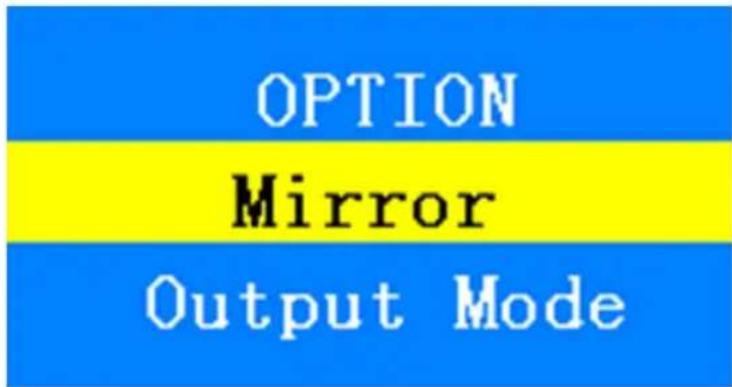 Tripp Lite B3107014K - Menu options - 1
