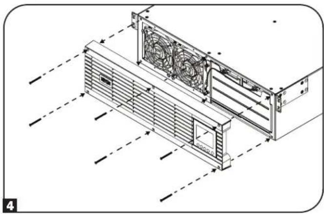Tripp Lite RBC583US - Onduleur - installation des batteries internes de la cartouche de batteries de rechange - 4