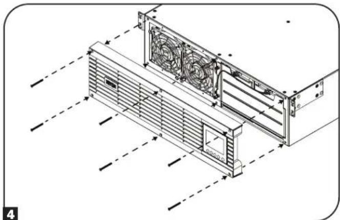 Tripp Lite RBC583US - Sistema UPS - Instalación de la Bateria Interna R.B.C. - 4