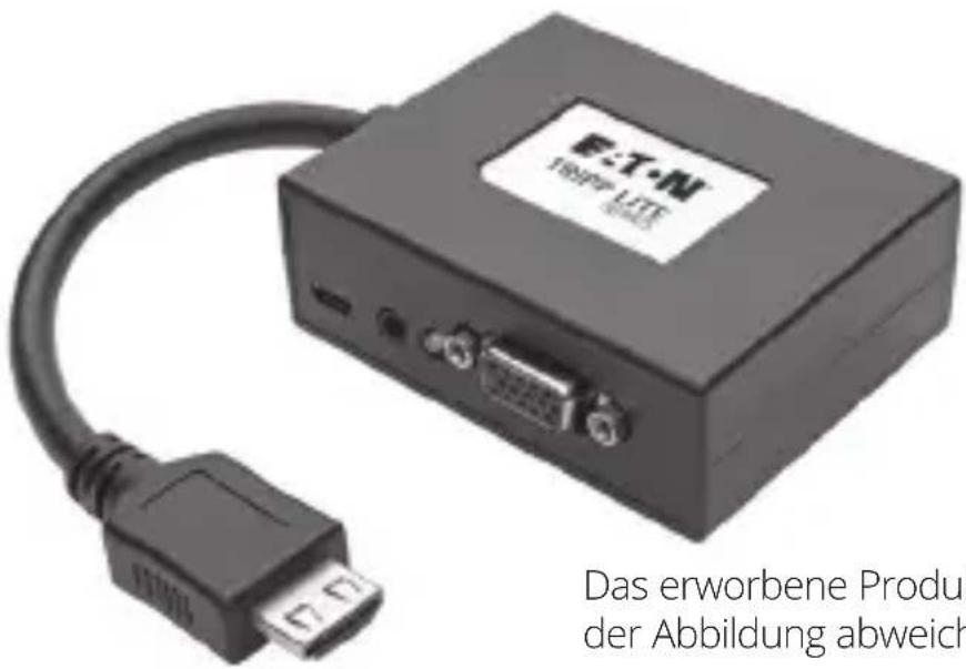 Tripp Lite P13106N2VAU - 2-Port HDMI zu VGA + Audio Splitter - 1
