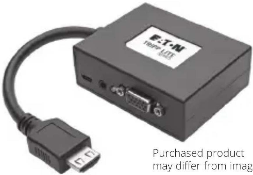 Tripp Lite P13106N2VAU - 2-Port HDMI to VGA + Audio Splitter - 1